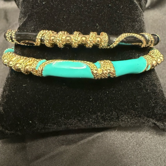 Jewelry - Elegant Black or Turquoise Bangles